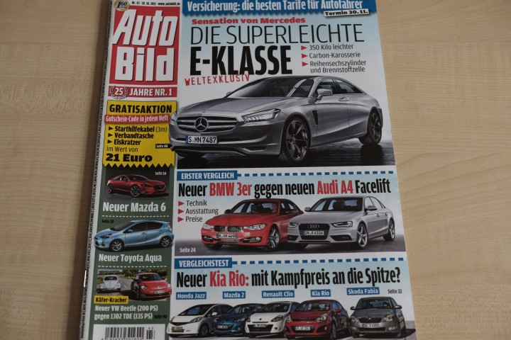 Deckblatt Auto Bild (43/2011)